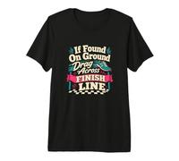 Humor Divertido de la línea de Meta Camiseta Premium