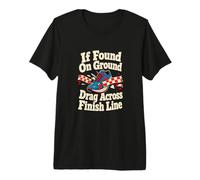 Humor Divertido de la línea de Meta Camiseta Premium