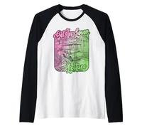 Humor Divertido de Lechuga Entra Loser Vamos a Aprender Camiseta Manga Raglan