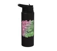 Humor divertido de lechuga Entra Loser Vamos a aprender Stainless Steel Insulated Water Bottle