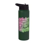 Humor divertido de lechuga Entra Loser Vamos a aprender Stainless Steel Insulated Water Bottle