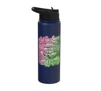 Humor divertido de lechuga Entra Loser Vamos a aprender Stainless Steel Insulated Water Bottle