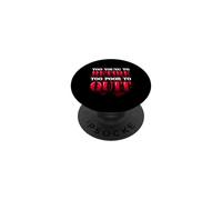 Humor Divertido de Oficina Demasiado Joven para jubilarse Demasiado pobre para Dejar de Fumar PopSockets PopGrip Adhesivo