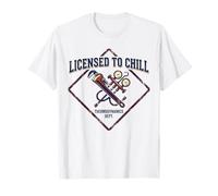 Humor Divertido de refrigeración para técnico HVAC con Licencia To Chill Camiseta