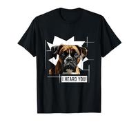 Humor divertido del dueño del perro boxeador Camiseta