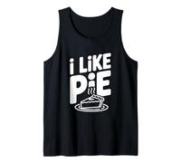 Humor Divertido para Amantes de los postres con Texto en inglés I Like Pie Camiseta sin Mangas