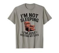 Humor Divertido para Hombres, papá, no duermo, Estoy descansando mis Ojos Camiseta