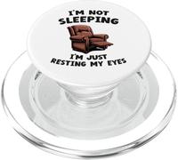 Humor Divertido para Hombres, papá, no duermo, Estoy descansando mis Ojos PopSockets PopGrip para MagSafe