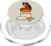 Humor Ecuestre antidepresivo de Caballo Pura Sangre PopSockets PopGrip para MagSafe