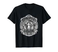 Humor en Busca de Hongos: Todas Las Plantas Son comestibles, Algunas Solo una Vez Camiseta gráfica económica, Hombre, Negro, S