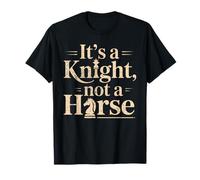 Humor entusiasta del ajedrez: Es un caballero, no un caballo Camiseta