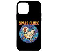 Humor Espacial Space Cluck Cosmic Chicken Carcasa para iPhone 12 Mini