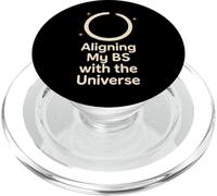 Humor Espiritual Bienestar Sarcástico Positividad Anti-Tóxica PopSockets PopGrip para MagSafe