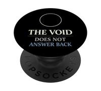 Humor existencial Nihilismo Humor Filosofía absurda PopSockets PopGrip Adhesivo