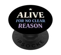 Humor existencial Nihilismo Humor Filosofía absurda PopSockets PopGrip Adhesivo