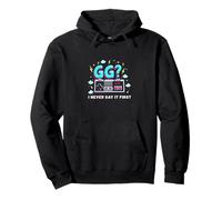 Humor Gamer Nunca Lo Digo Primero Sudadera con Capucha