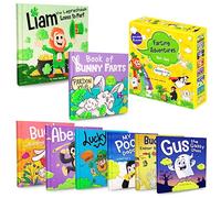 Humor Heals Us Farting Adventures Box Set (Books 17-24: Lucky the Farting Leprechaun, Book of Bunny Farts, Buddy the Burping Bunny, Abe the Ape, My ... Tooting Tooshie, Bucky Bunny Butt Blasts)