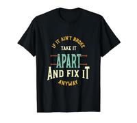 Humor Ingeniero Divertido, diseño de ingeniería Camiseta gráfica económica, Hombre, Negro, L