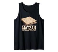 Humor Judío Frase Matzah The Original Fast Food Camiseta sin Mangas