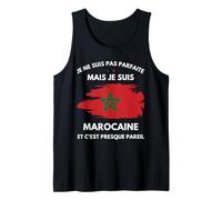Humor Maroc je ne Suis Pas Parfaite Mais je Suis Marocaine Camiseta sin Mangas