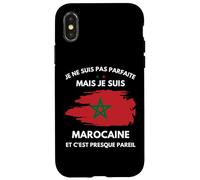 Humor Maroc je ne Suis Pas Parfaite Mais je Suis Marocaine Carcasa para iPhone X/XS