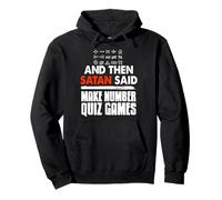 Humor Matemático Y Entonces Hizo Juegos Difíciles Sudadera con Capucha