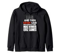 Humor Matemático Y Entonces Hizo Juegos Difíciles Sudadera con Capucha