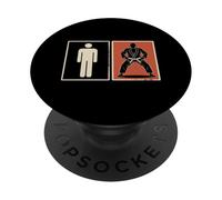 Humor Memes Tu papá es normal y mi papá es un luchador BJJ PopSockets PopGrip Adhesivo