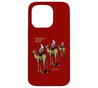 Humor navideño Tres Reyes Magos... como si Carcasa para iPhone 15 Pro