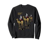 Humor navideño Tres Reyes Magos... como si Sudadera