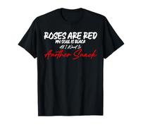 Humor Negro Alma Oscura antojo de Snack sarcástico Camiseta