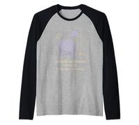 Humor neurodivergente TDAH Meme Disfunción Ejecutiva Rabia Camiseta Manga Raglan