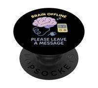 Humor neurodivergente TDAH Meme Disfunción Ejecutiva Rabia PopSockets PopGrip Adhesivo