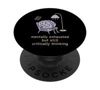 Humor neurodivergente TDAH Meme Disfunción Ejecutiva Rabia PopSockets PopGrip Adhesivo