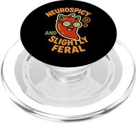 Humor neurodivergente TDAH Meme Disfunción Ejecutiva Rabia PopSockets PopGrip para MagSafe