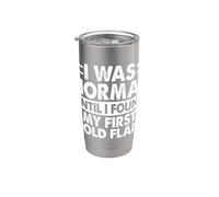 Humor Obsesión Normal Divertido Vaso térmico de acero inoxidable de doble pared