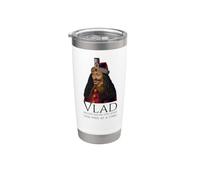 Humor oscuro medieval - Vlad me ayudó a ver la luz - Historia Vaso térmico de acero inoxidable de doble pared
