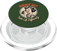 Humor Oscuro Sabe La Vida Diferentemente Retro Divertido Clásico PopSockets PopGrip para MagSafe