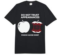 Humor Oscuro Veneno Manzana Advertencia Cita Sarcástico Gótico Comfort Colors Adult Heavyweight T-Shirt