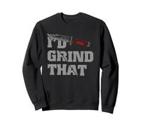Humor para Hacer Cuchillos I'D Grind That Bladesmith Workshop Joke Sudadera