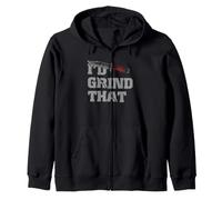 Humor para Hacer Cuchillos I'D Grind That Bladesmith Workshop Joke Sudadera con Capucha