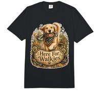 Humor Perro Paseo Parque Golden Retriever Comfort Colors Adult Heavyweight T-Shirt
