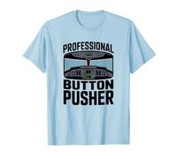 Humor piloto Profesional pulsador de Botones para aviadores Camiseta