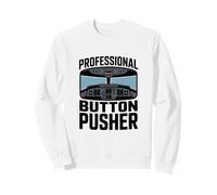 Humor piloto Profesional pulsador de Botones para aviadores Sudadera