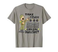 Humor político sarcástico gracioso anti liberal mierda 2024 Camiseta