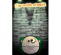 Humor Póster I'm with Stupid, Smart As Bait Cartel 91x61 cm