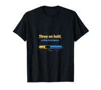 Humor Programador en Curso Sleep On Hold Coding In Progress Camiseta
