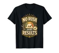 Humor sin prisa Resultados Frase Divertida Retro Camiseta