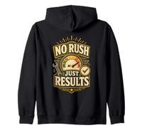 Humor sin prisa Resultados Frase Divertida Retro Sudadera con Capucha