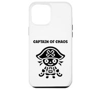 Humor skull pirates minimalist simple captain pirate Carcasa para iPhone 12 Pro Max